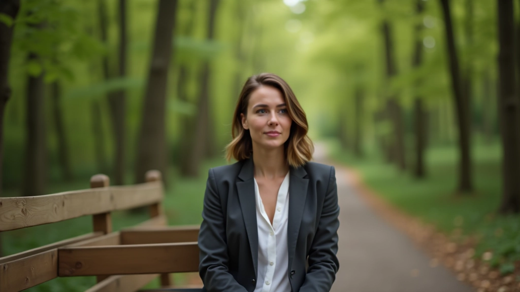 Personne assise face à un carrefour avec plusieurs chemins possibles, représentant les choix lors d'une transition